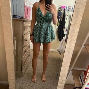 Green romper